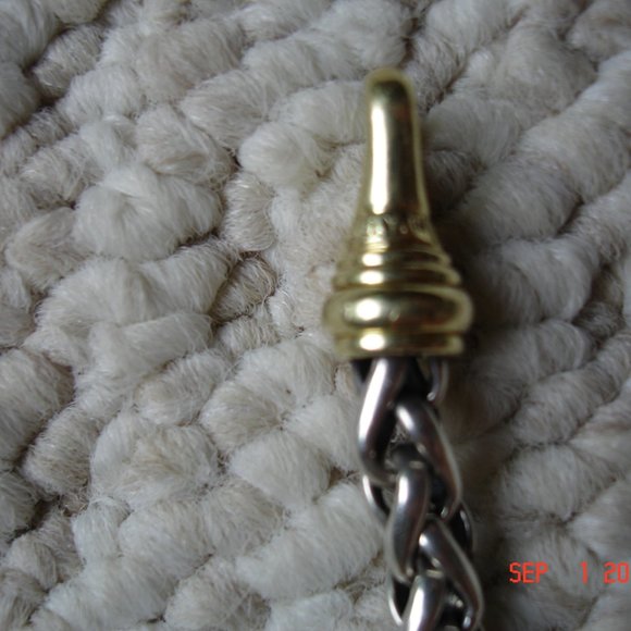 David Yurman Wheat 14K Gold/SS .925 Bracelet - Picture 2 of 10